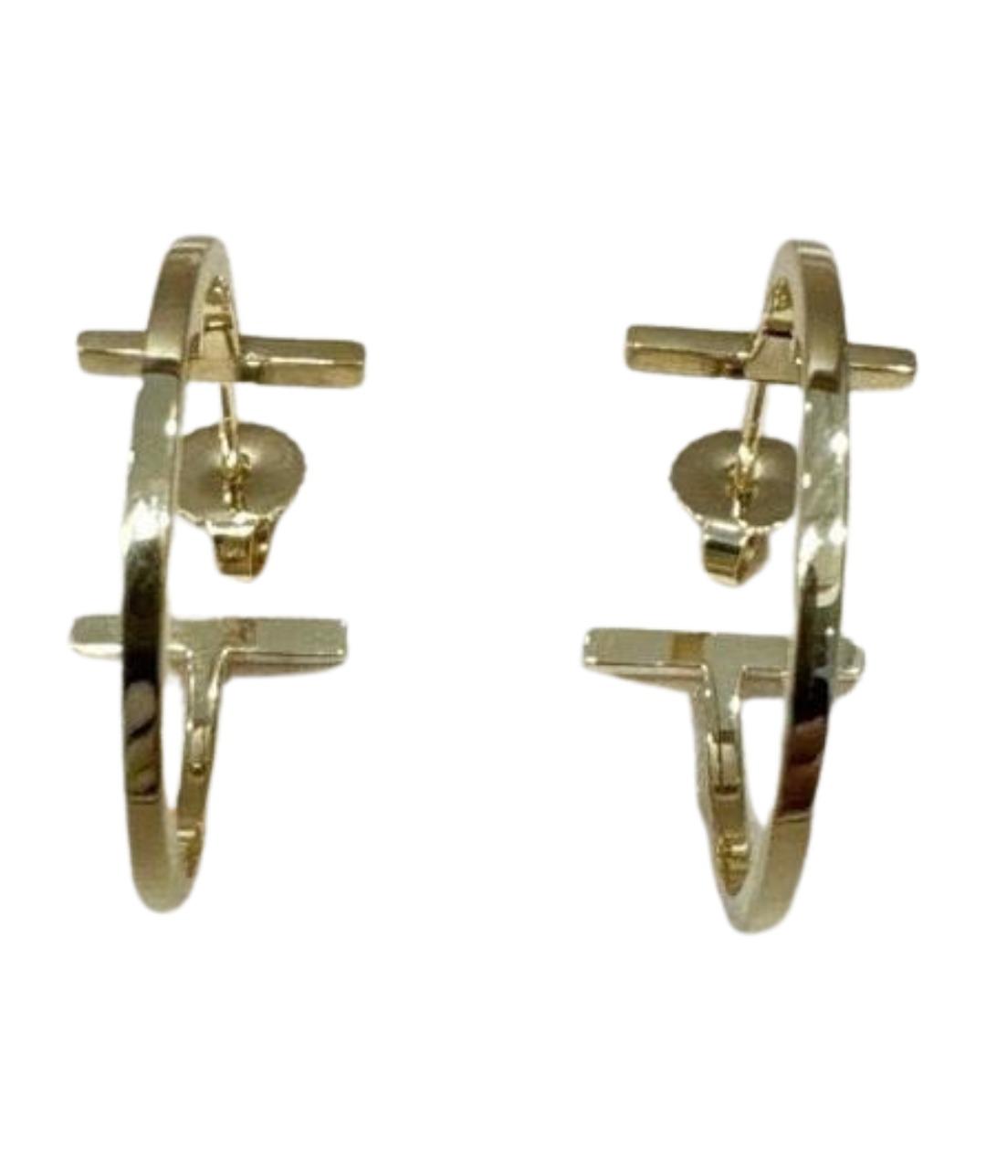 TIFFANY&CO Золотые серьги из желтого золота, фото 1