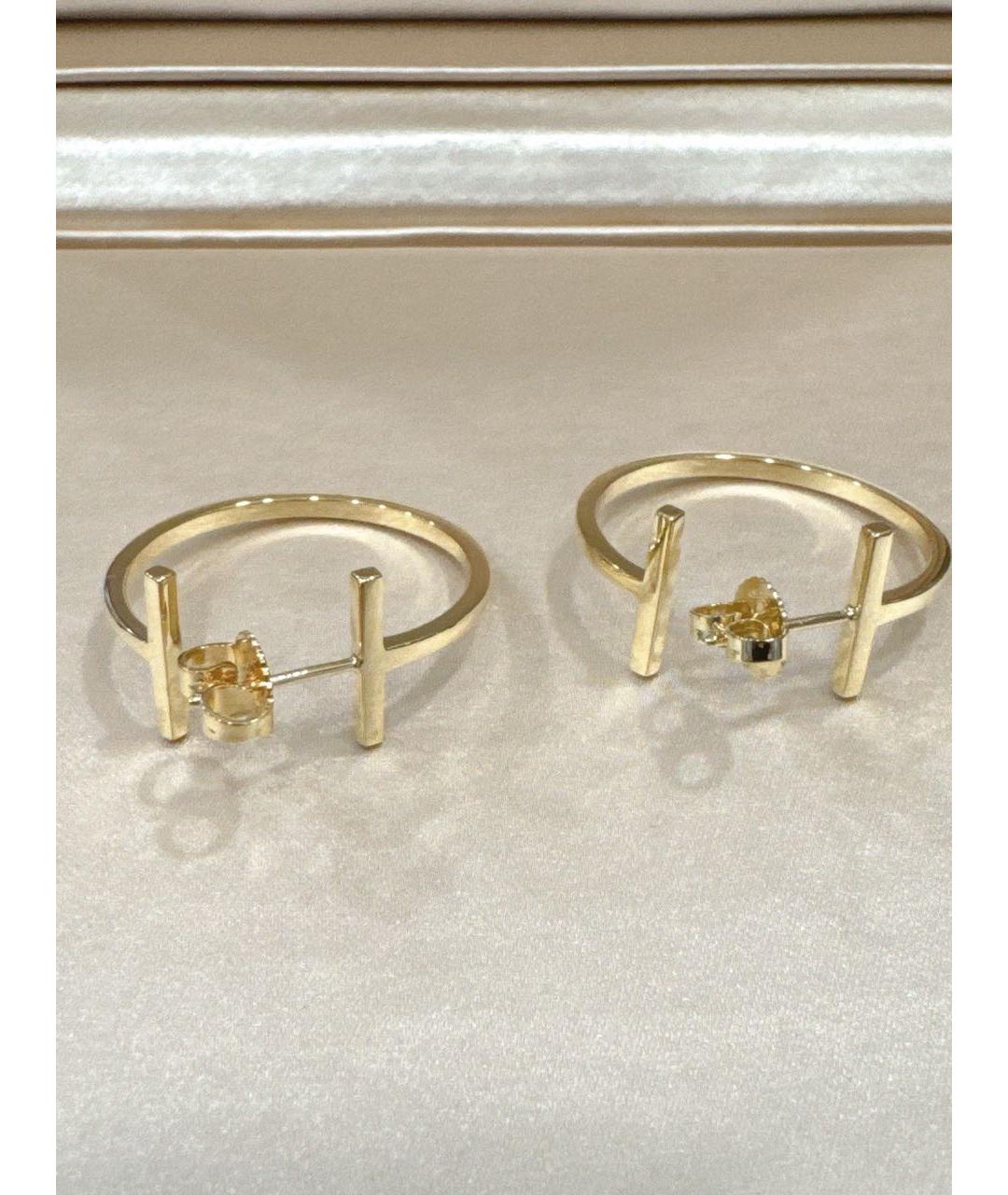 TIFFANY&CO Золотые серьги из желтого золота, фото 4