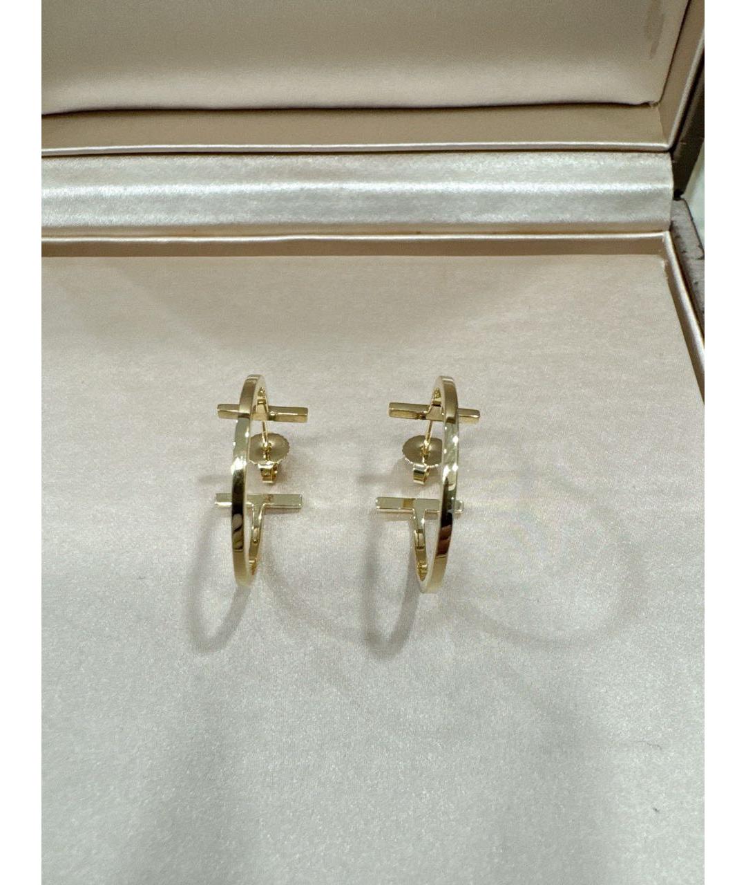 TIFFANY&CO Золотые серьги из желтого золота, фото 5