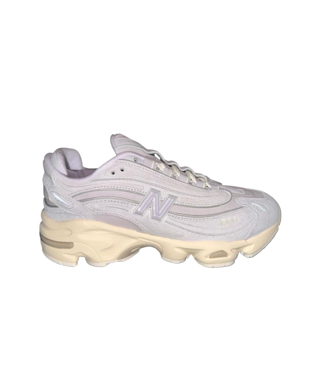 NEW BALANCE Бежевые резиновые высокие кроссовки / кеды, фото 4
