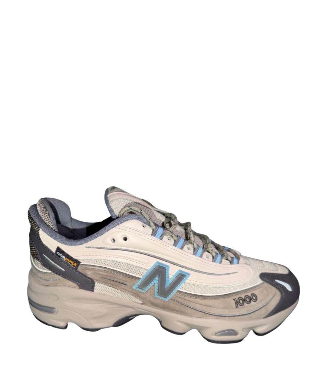 NEW BALANCE Голубые резиновые высокие кроссовки / кеды, фото 1