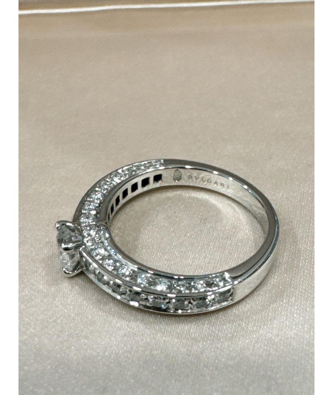 BVLGARI Серебряное кольцо из белого золота, фото 3