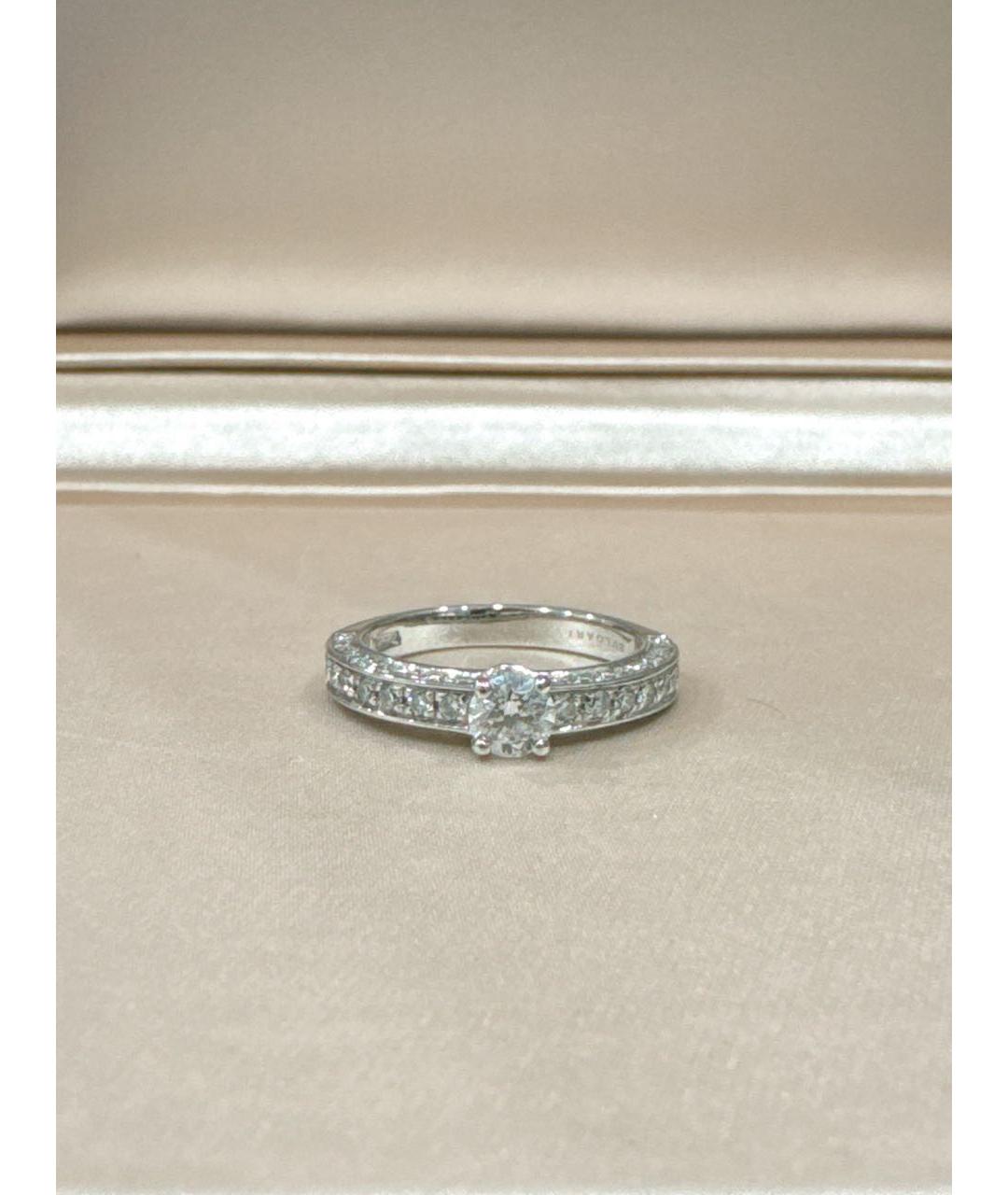 BVLGARI Серебряное кольцо из белого золота, фото 9