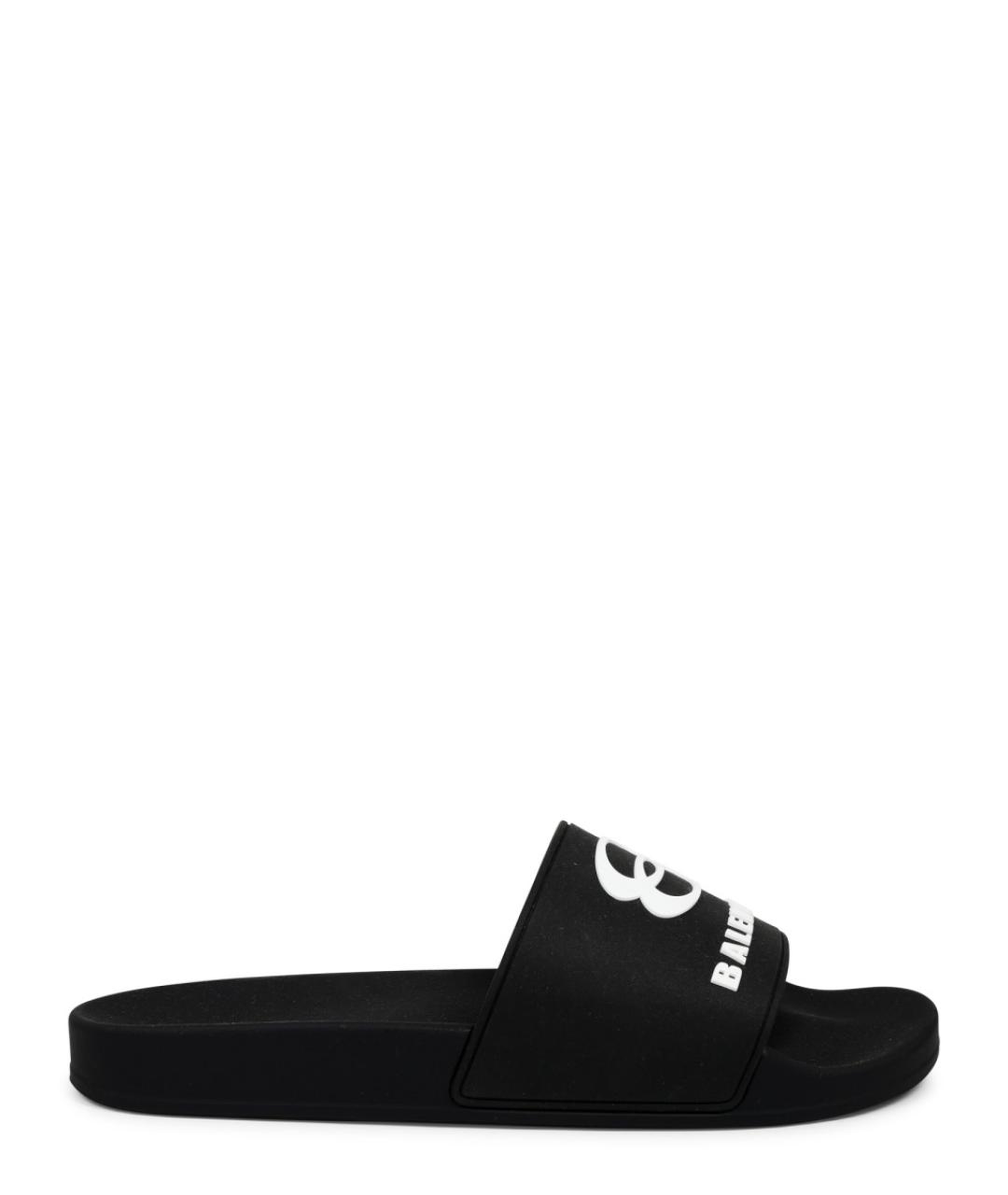 BALENCIAGA Черные сандалии, фото 1
