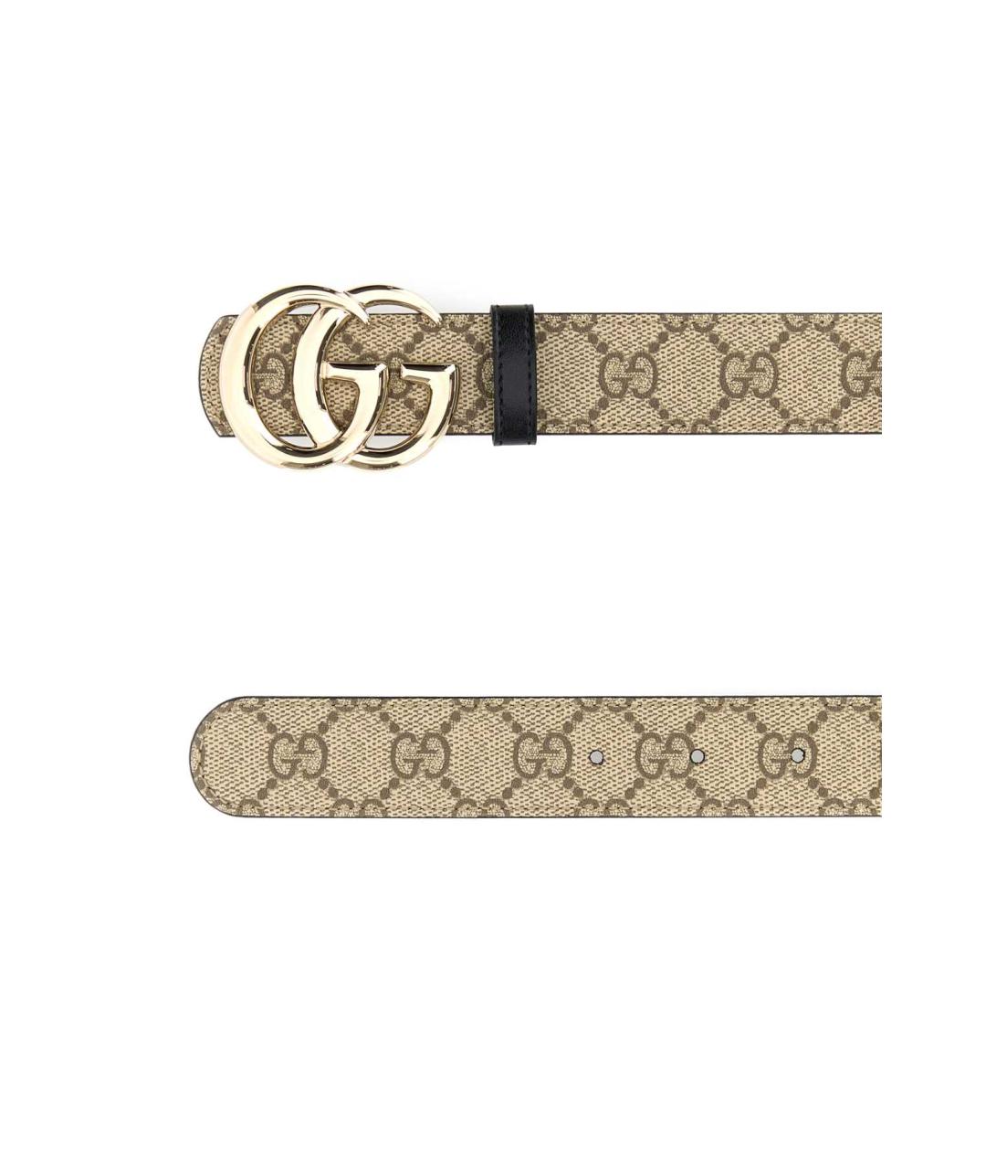 GUCCI Бежевый ремень, фото 2