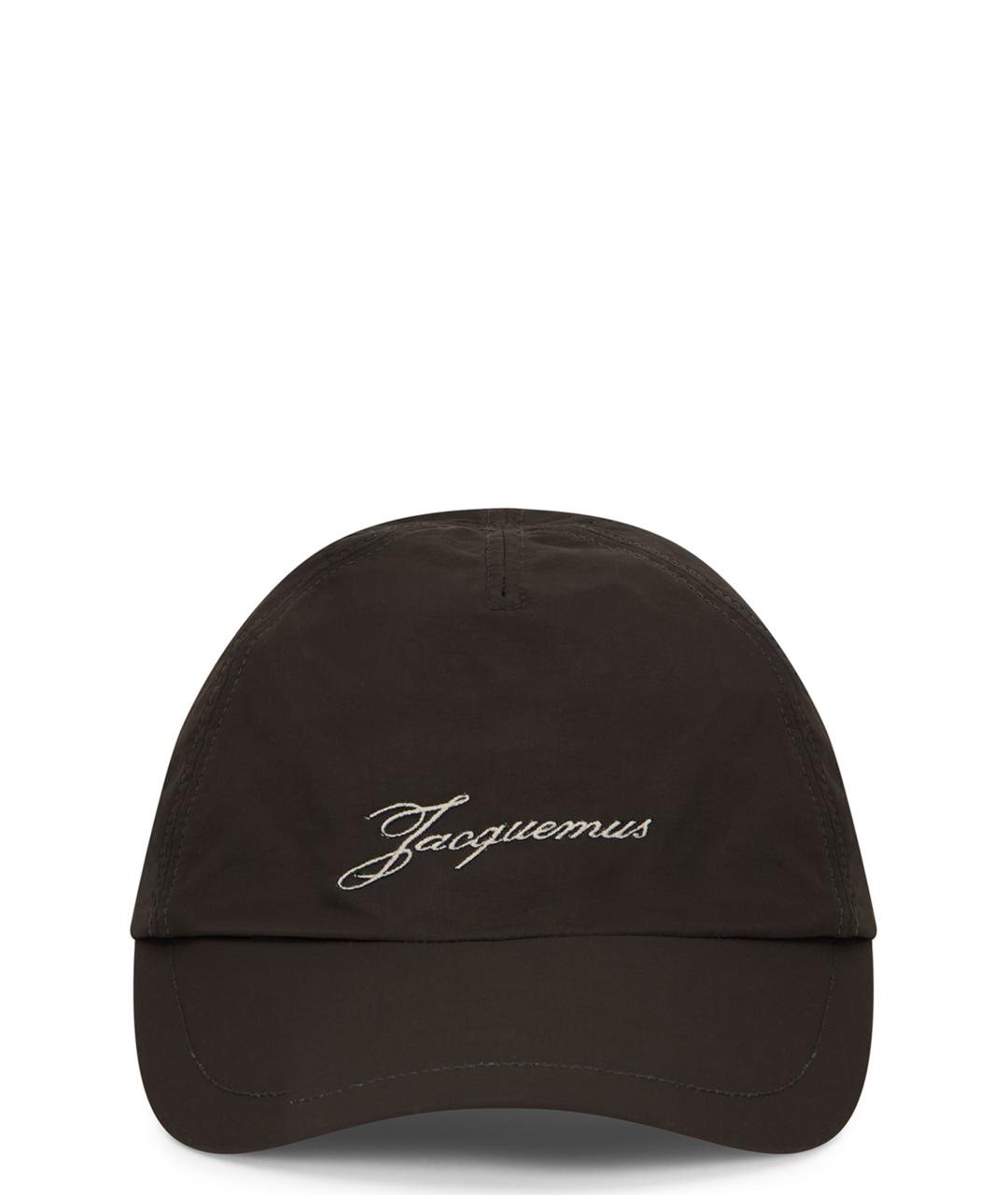 JACQUEMUS Коричневая кепка/бейсболка, фото 1