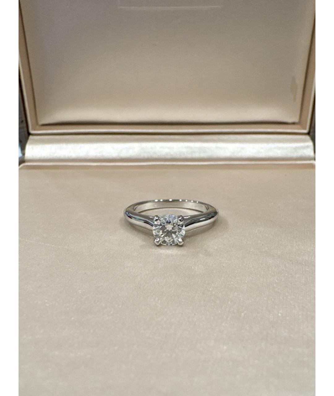 CARTIER Серебряное платиновое кольцо, фото 8