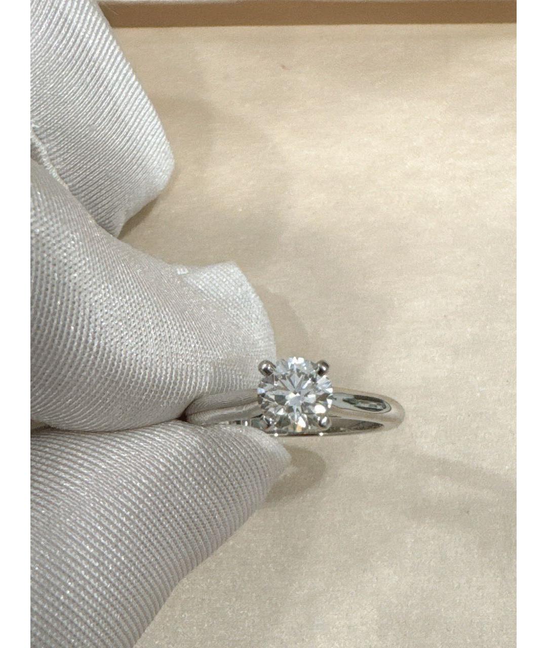 CARTIER Серебряное платиновое кольцо, фото 7