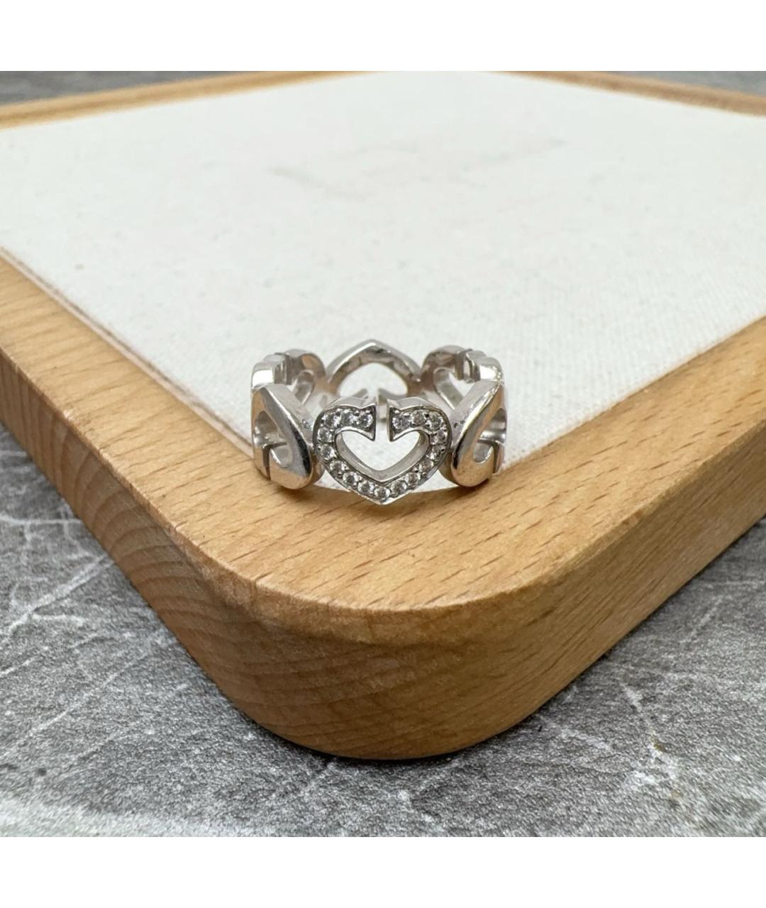 CARTIER Серебряное кольцо из белого золота, фото 5