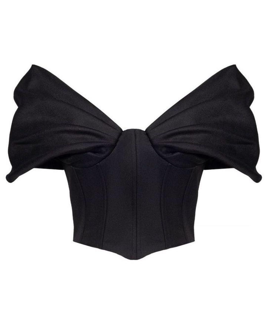 GIUSEPPE DI MORABITO Черный корсет, фото 1