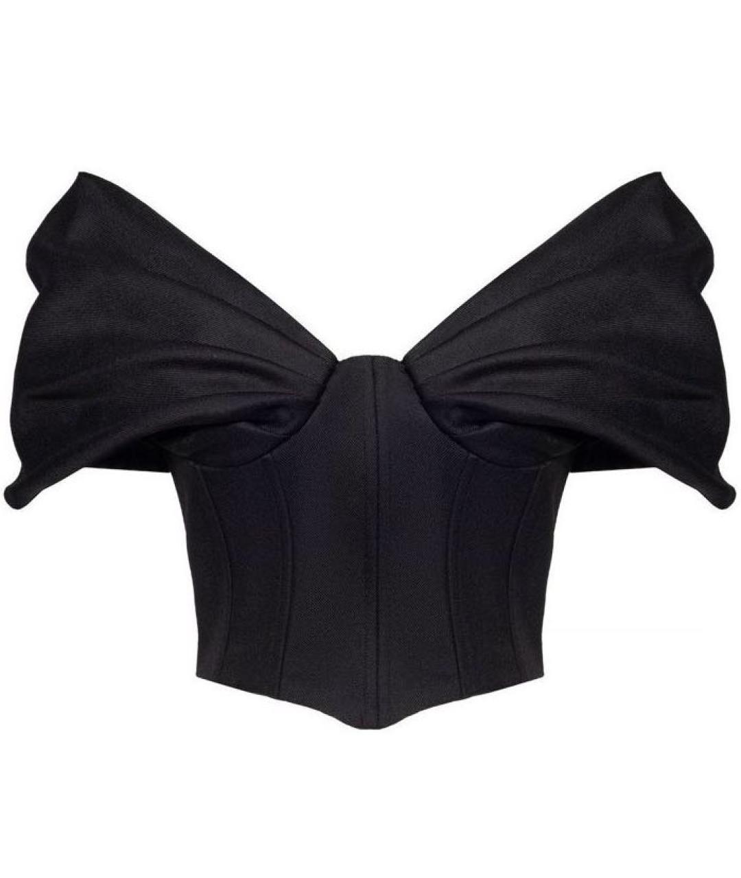 GIUSEPPE DI MORABITO Черный корсет, фото 2