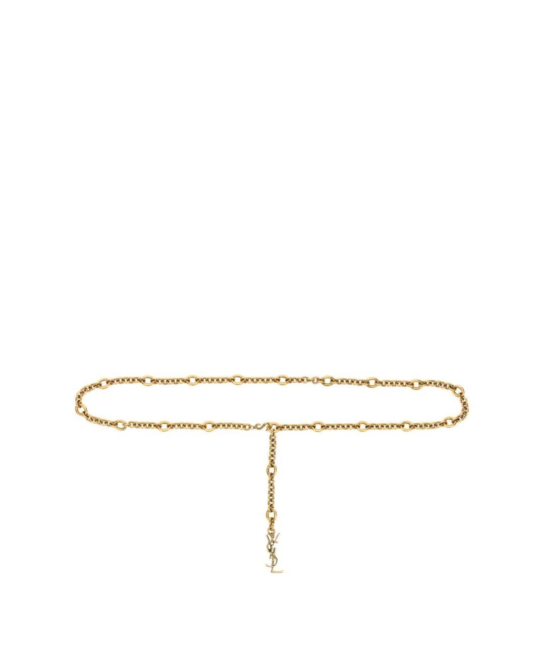 SAINT LAURENT Золотой ремень, фото 3