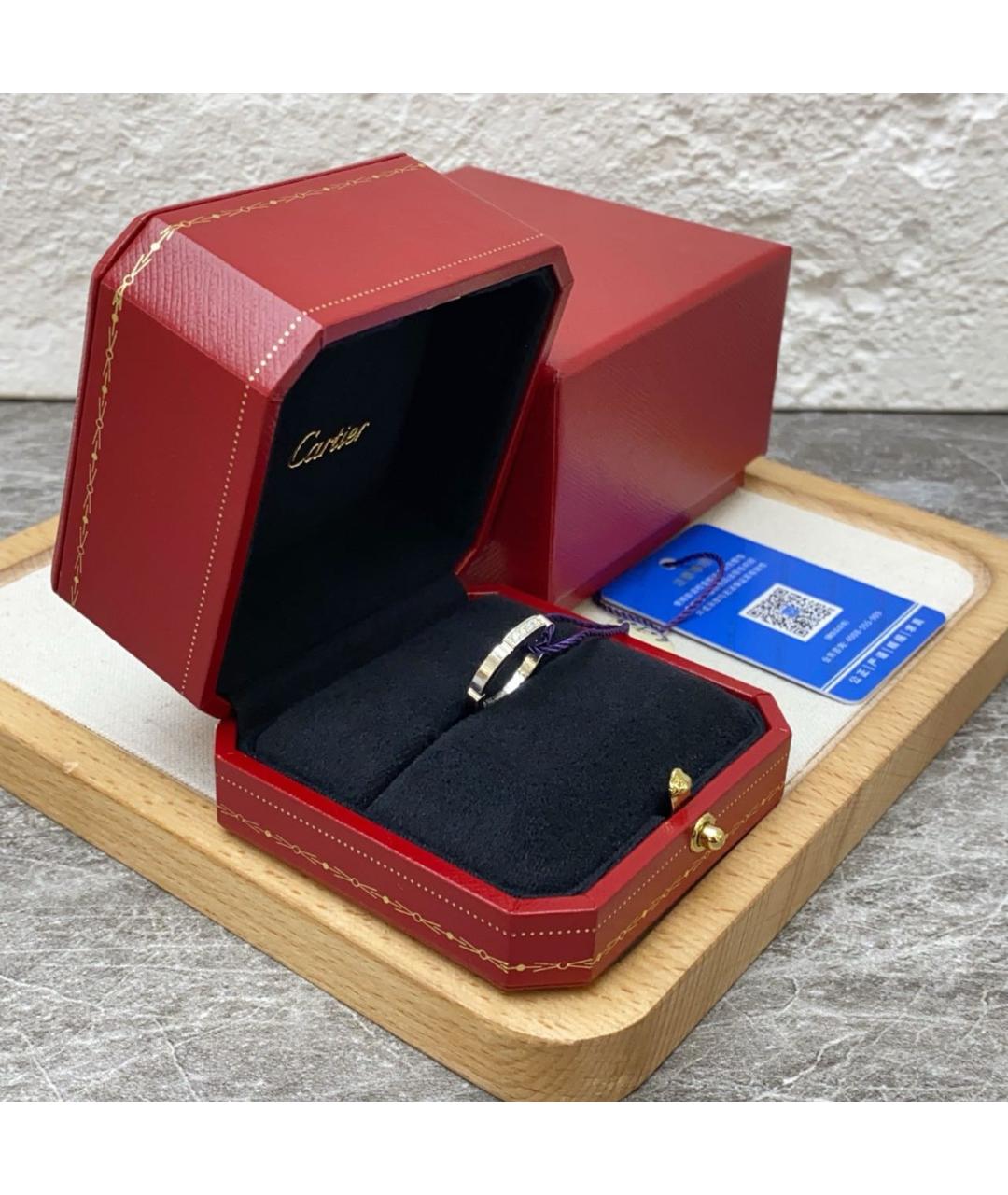 CARTIER Серебряное кольцо из белого золота, фото 2