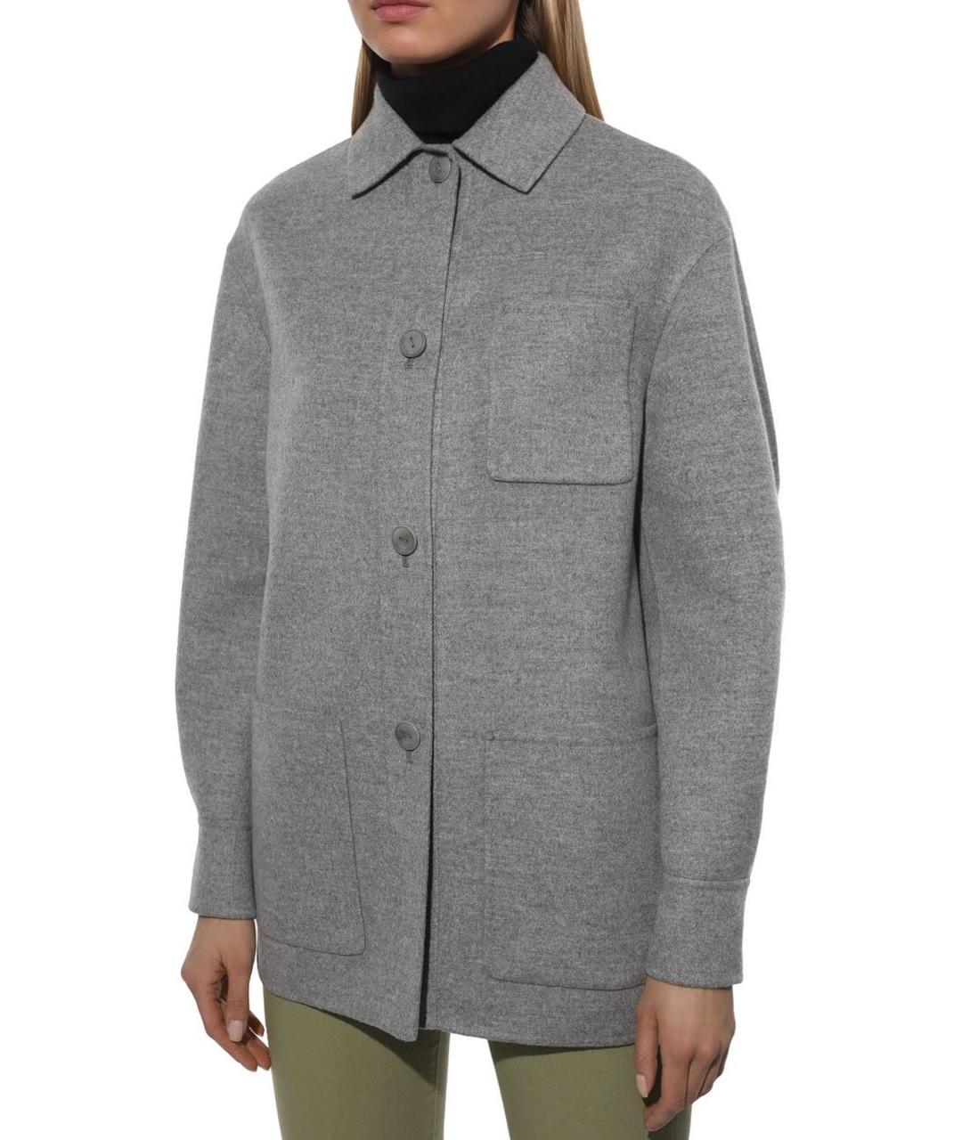 LORO PIANA Серая кашемировая куртка, фото 3