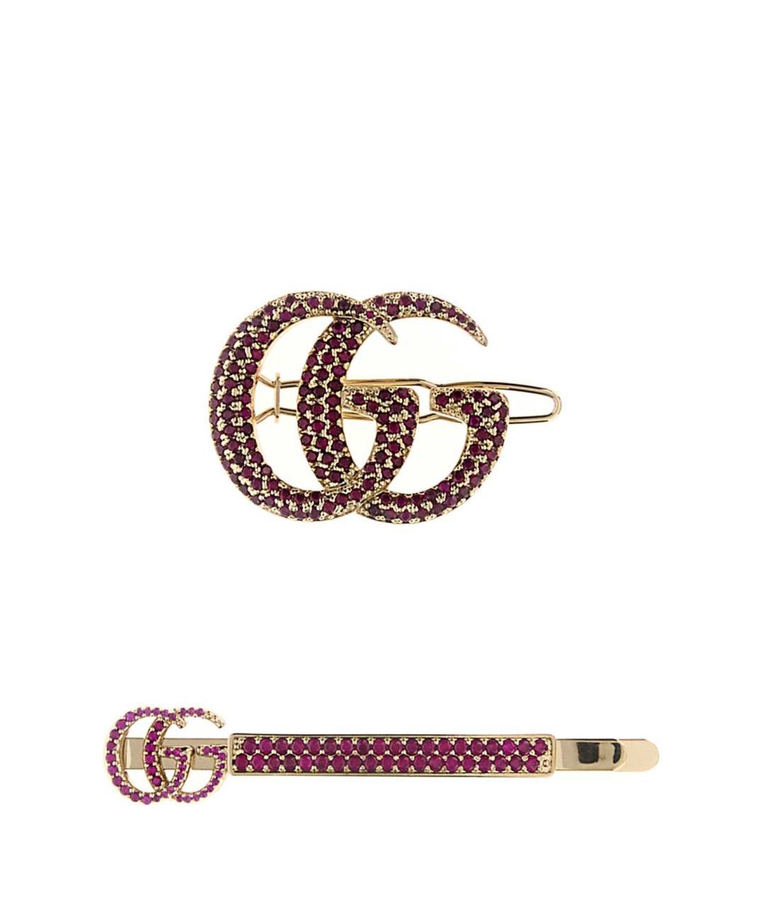 GUCCI Золотая заколка, фото 3