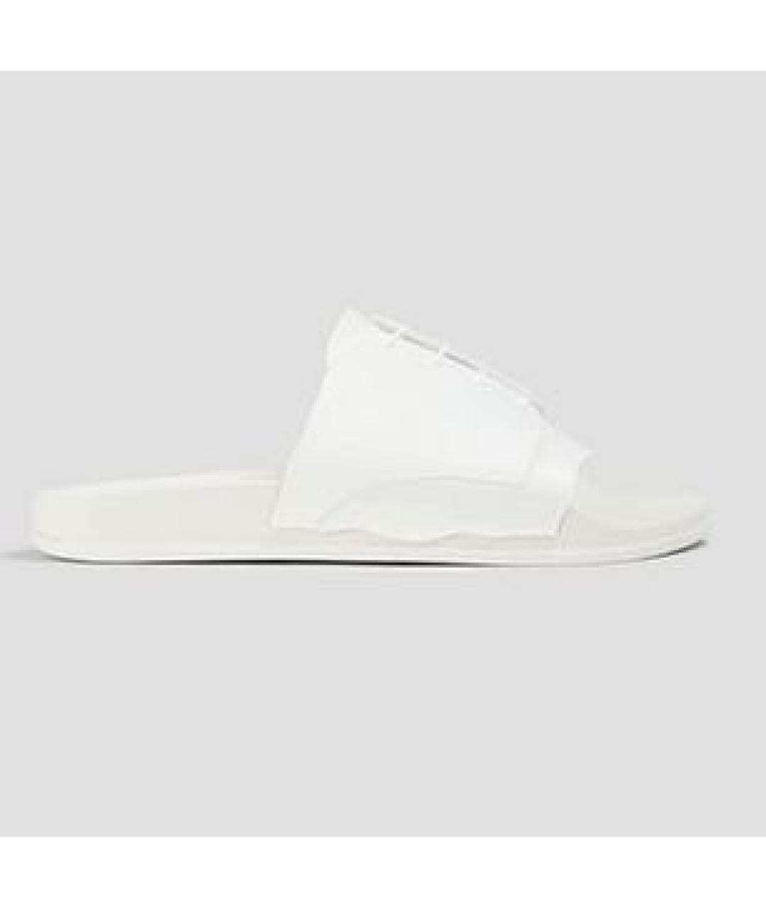 MAISON MARGIELA Белые шлепанцы, фото 3