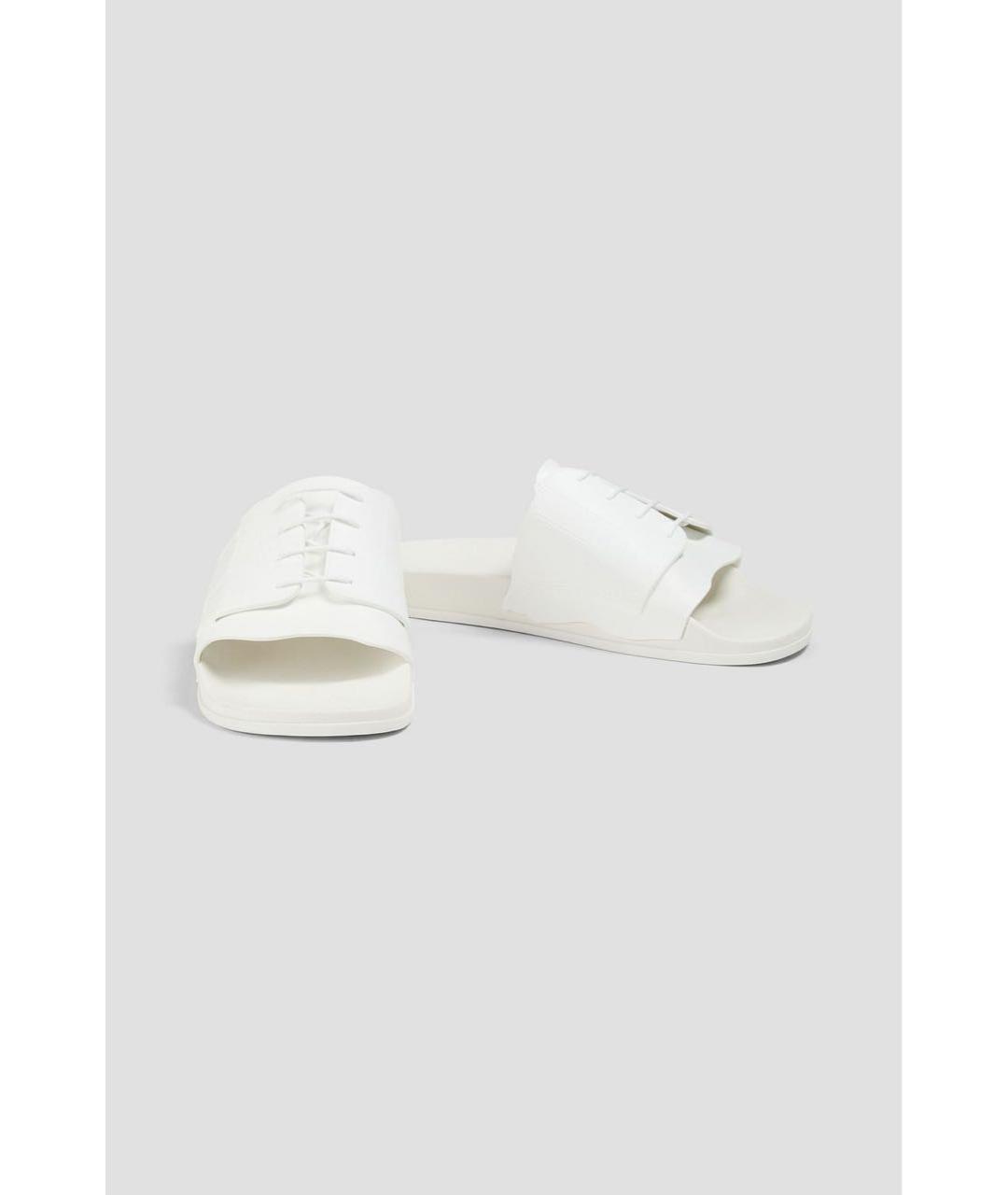 MAISON MARGIELA Белые шлепанцы, фото 2