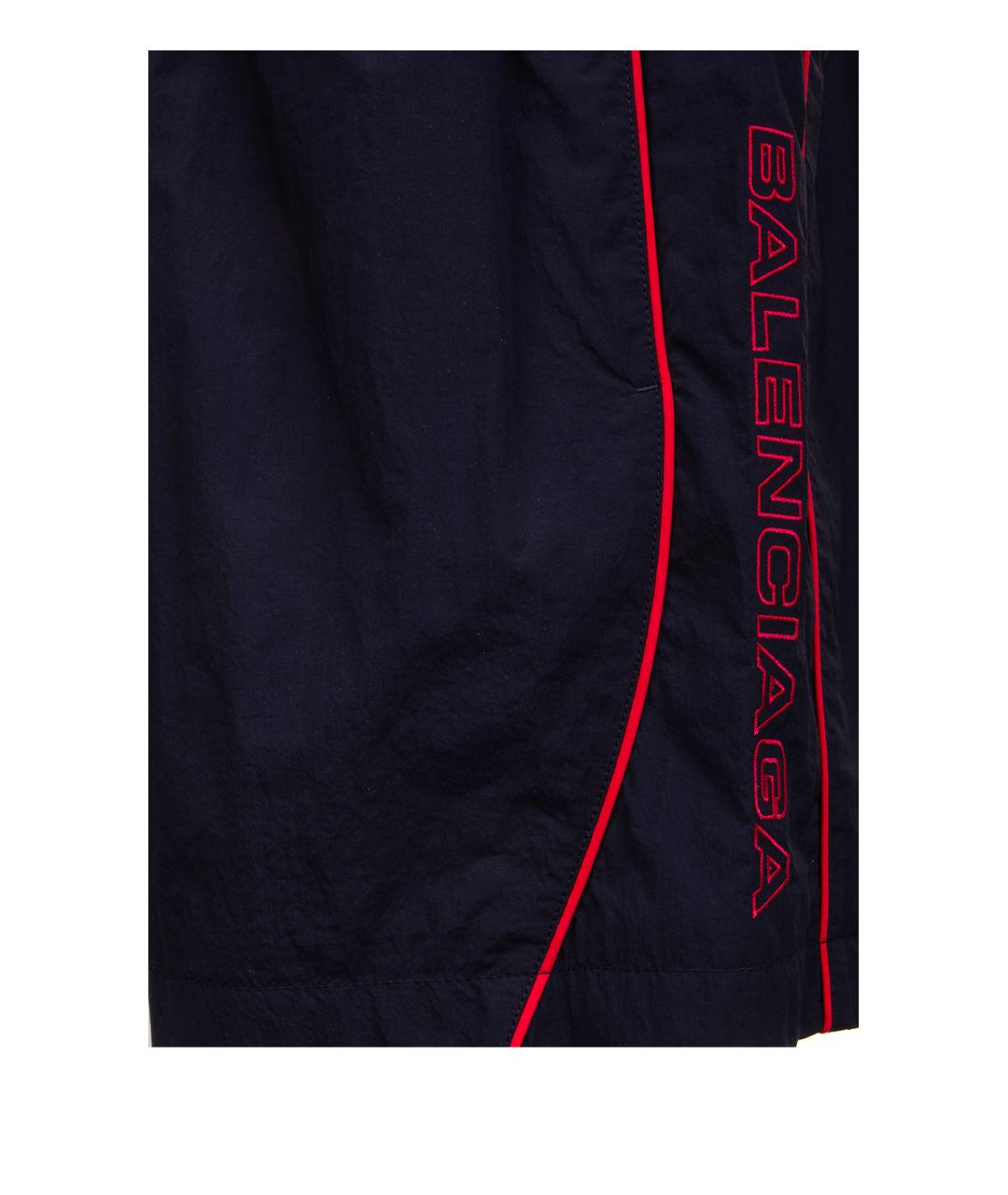 BALENCIAGA Черные полиамидовые шорты, фото 4