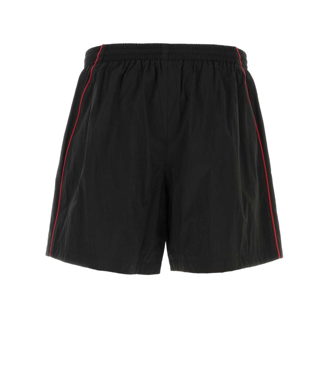 BALENCIAGA Черные полиамидовые шорты, фото 2