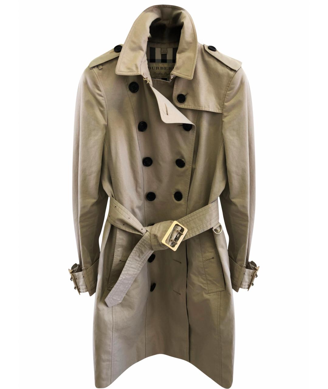 BURBERRY Бежевый тренч/плащ, фото 1