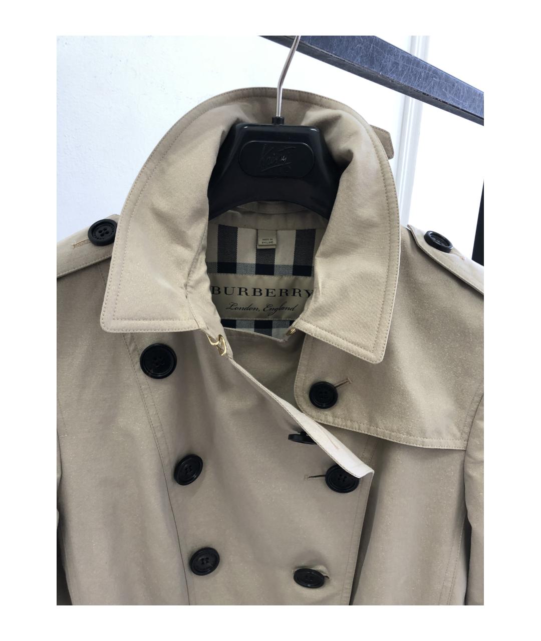 BURBERRY Бежевый тренч/плащ, фото 7