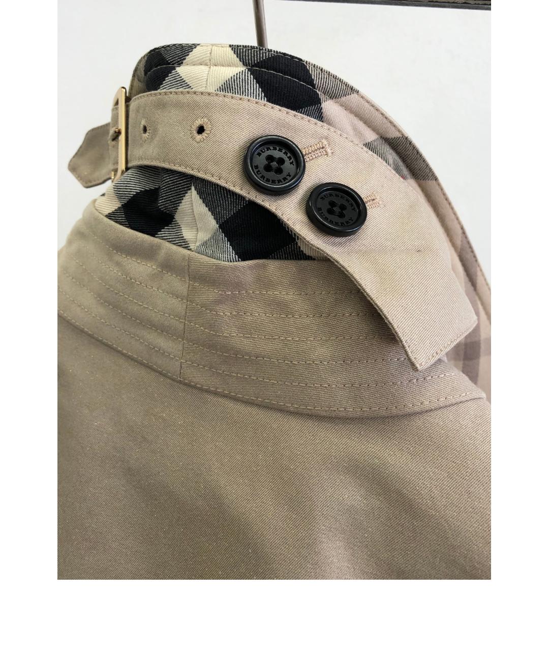 BURBERRY Бежевый тренч/плащ, фото 5