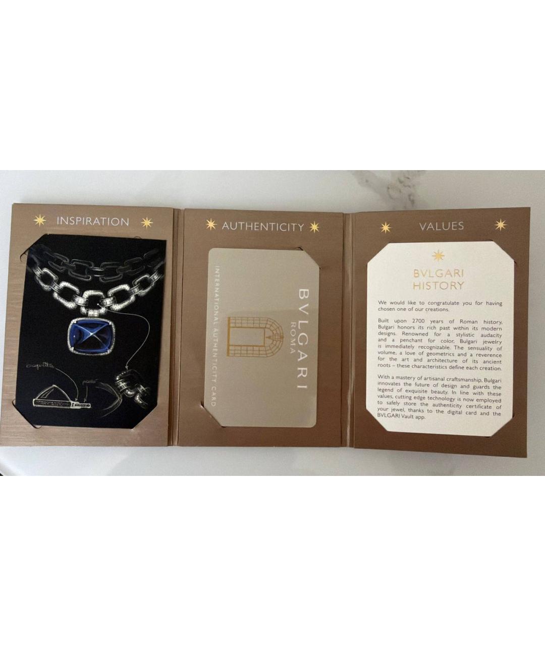 BVLGARI Белое кольцо из белого золота, фото 6