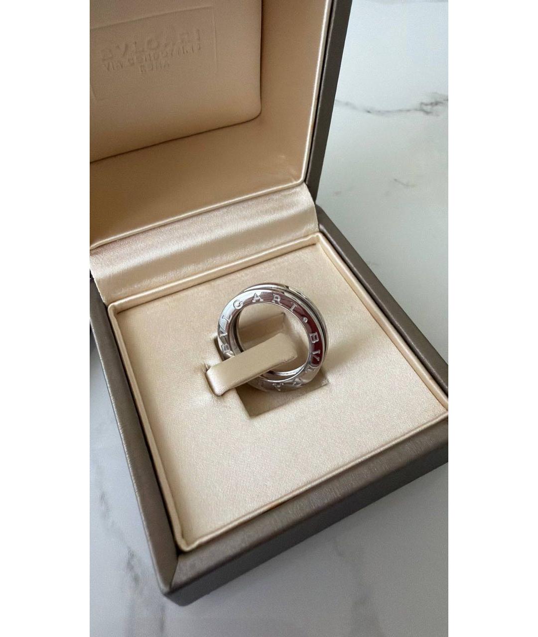 BVLGARI Белое кольцо из белого золота, фото 5