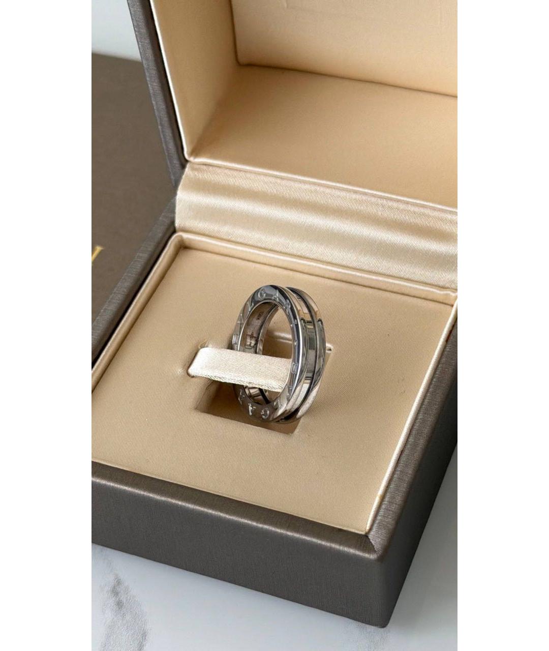 BVLGARI Белое кольцо из белого золота, фото 4