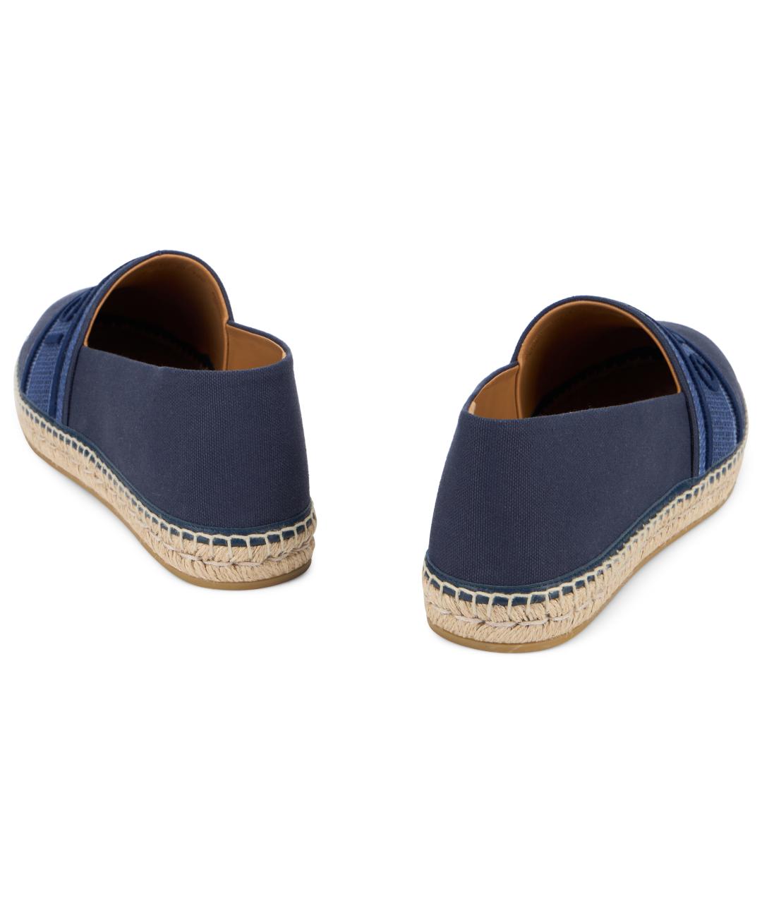 GUCCI Синие текстильные эспадрильи, фото 4