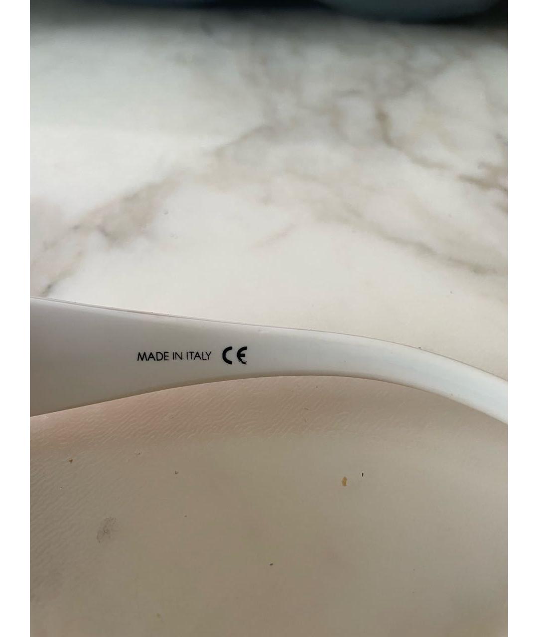 DOLCE&GABBANA Желтые пластиковые солнцезащитные очки, фото 6