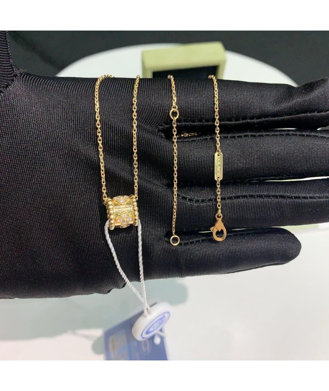 VAN CLEEF & ARPELS Золотое колье из желтого золота, фото 4