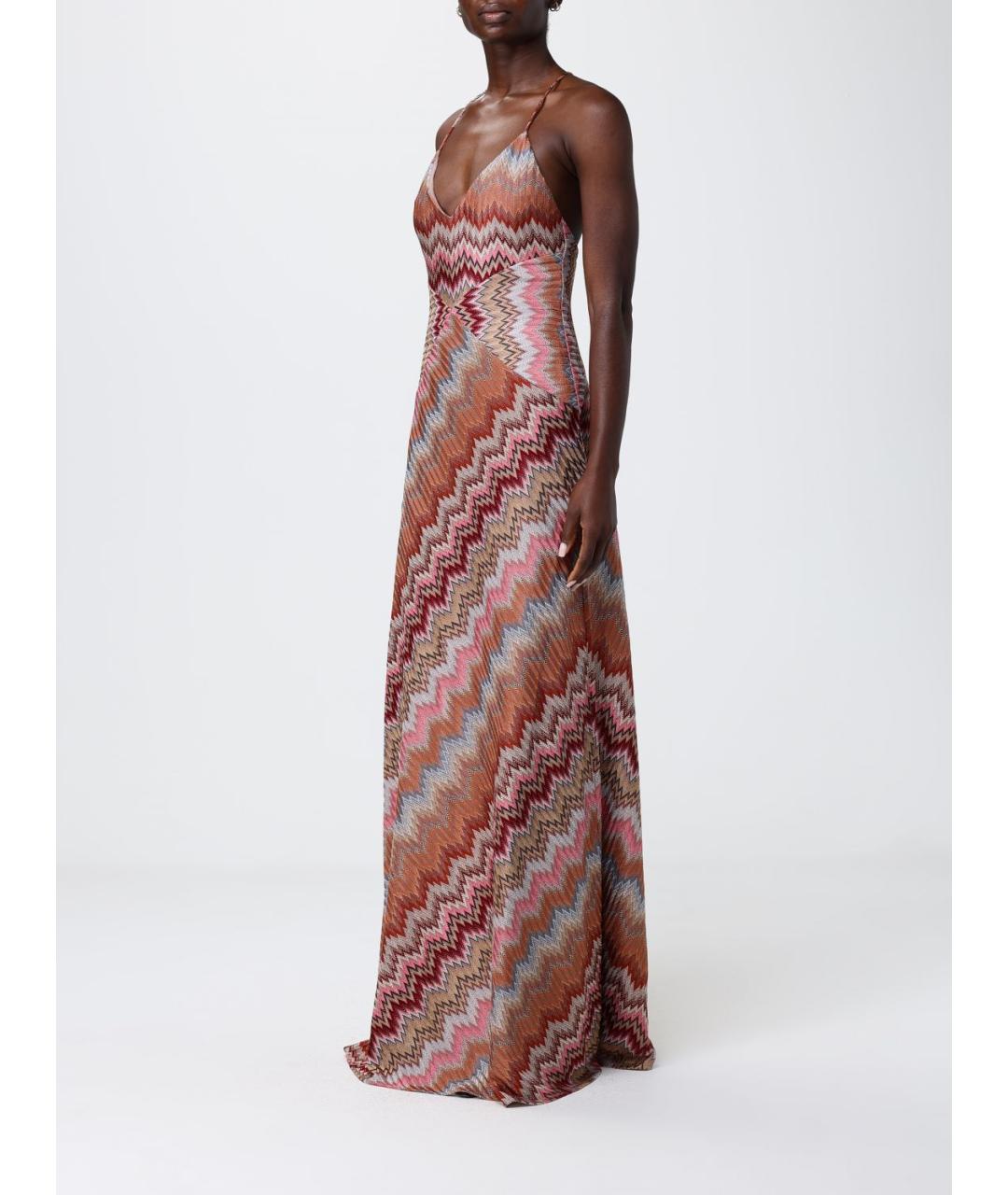 MISSONI Мульти вискозное платье, фото 3