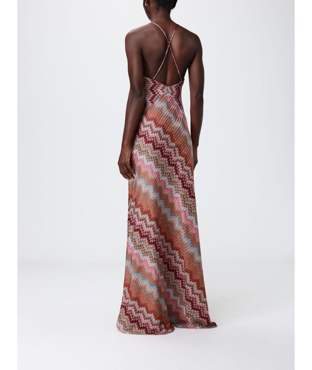 MISSONI Мульти вискозное платье, фото 2