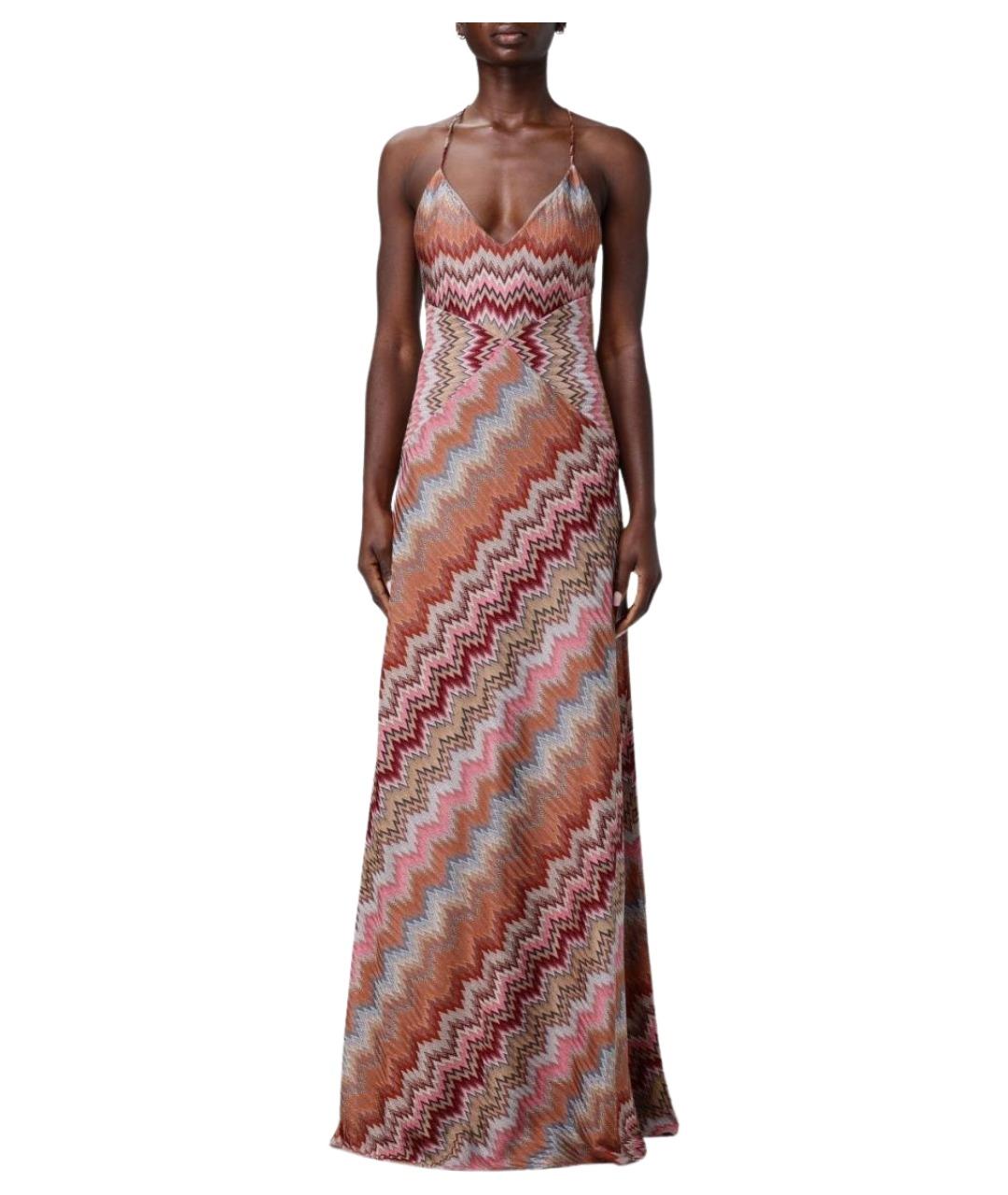 MISSONI Мульти вискозное платье, фото 1