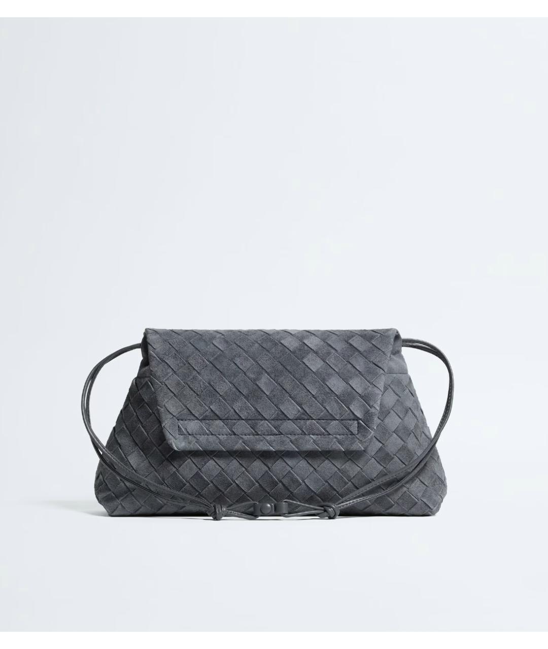 BOTTEGA VENETA Замшевая сумка через плечо, фото 6