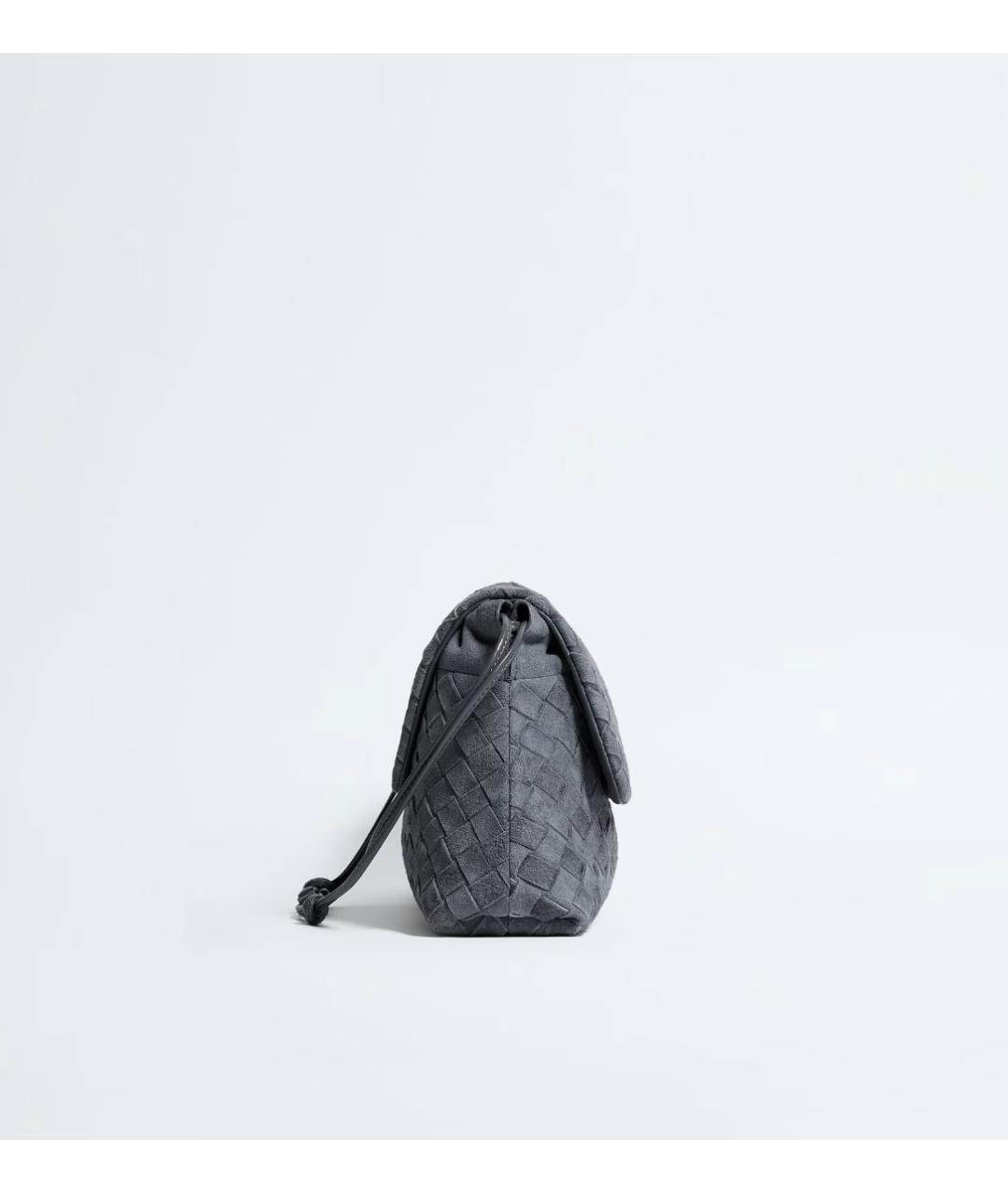 BOTTEGA VENETA Замшевая сумка через плечо, фото 4