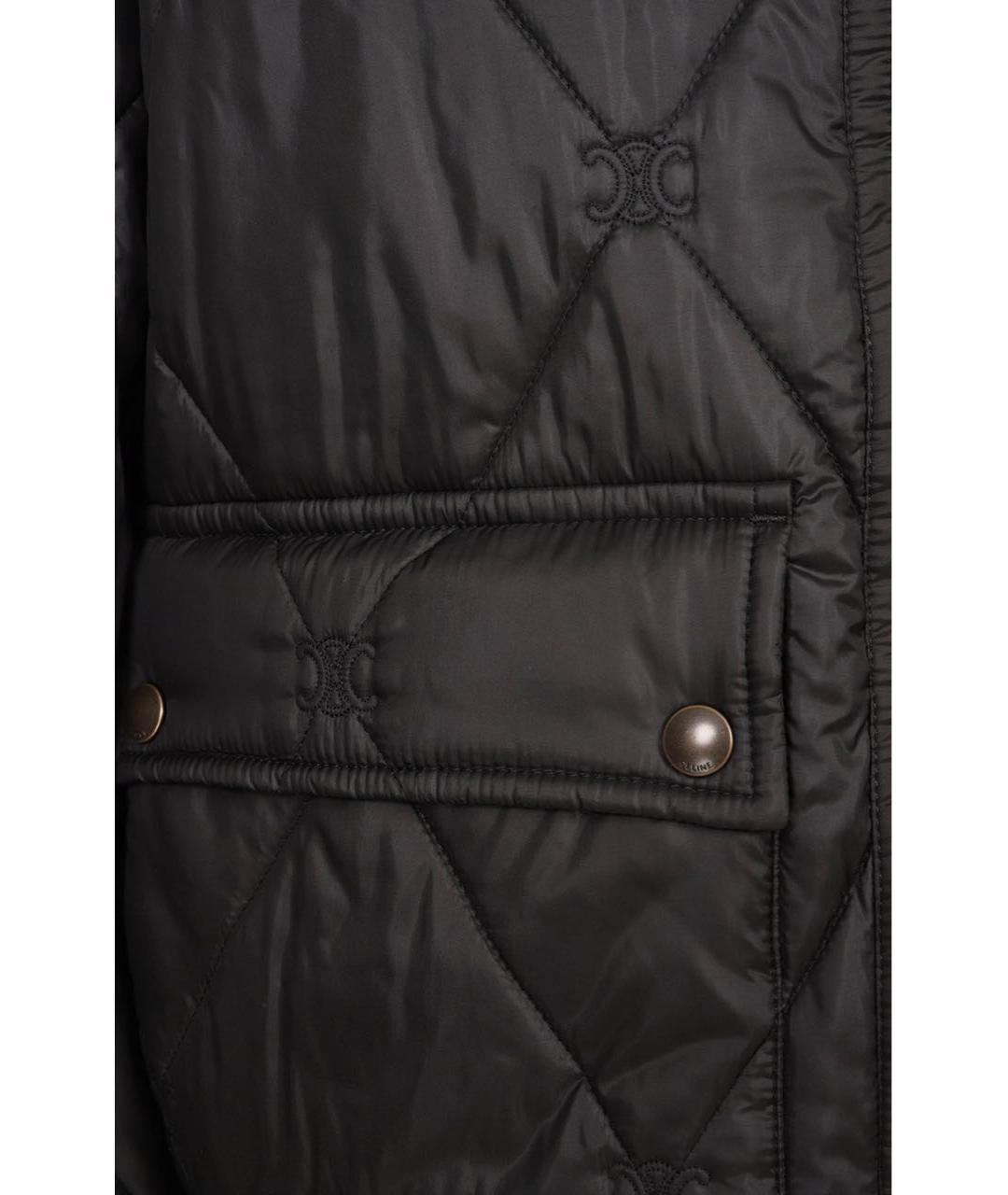CELINE Черная куртка, фото 4