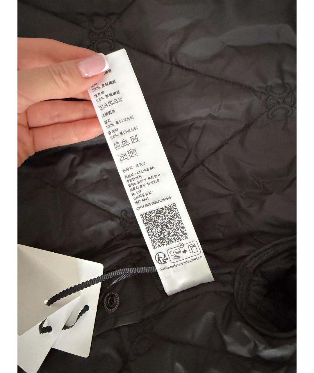 CELINE Черная куртка, фото 5