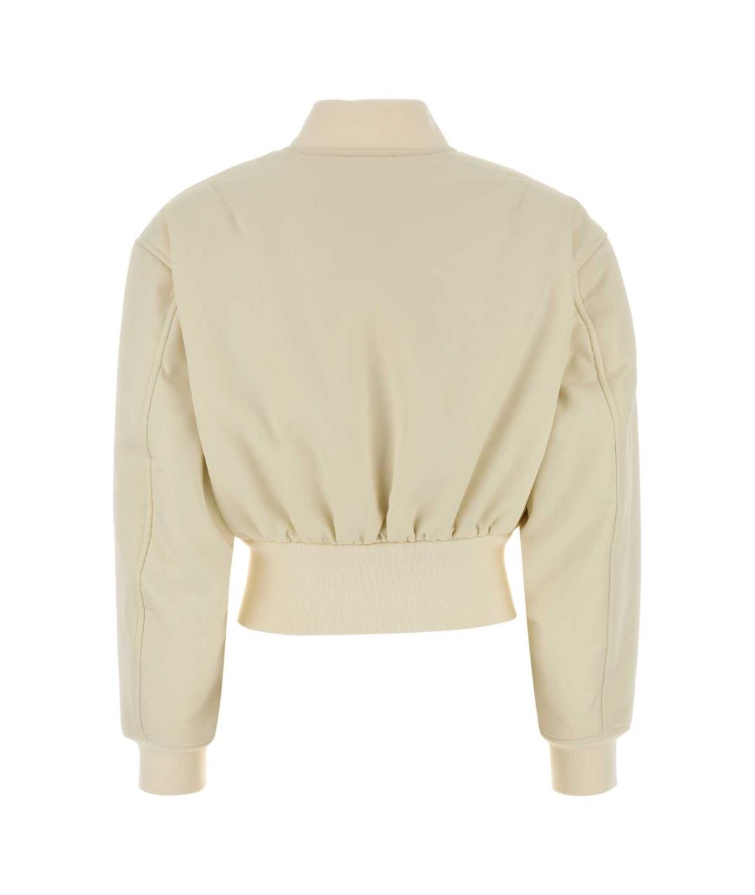 BALENCIAGA Белая полиэстеровая куртка, фото 2