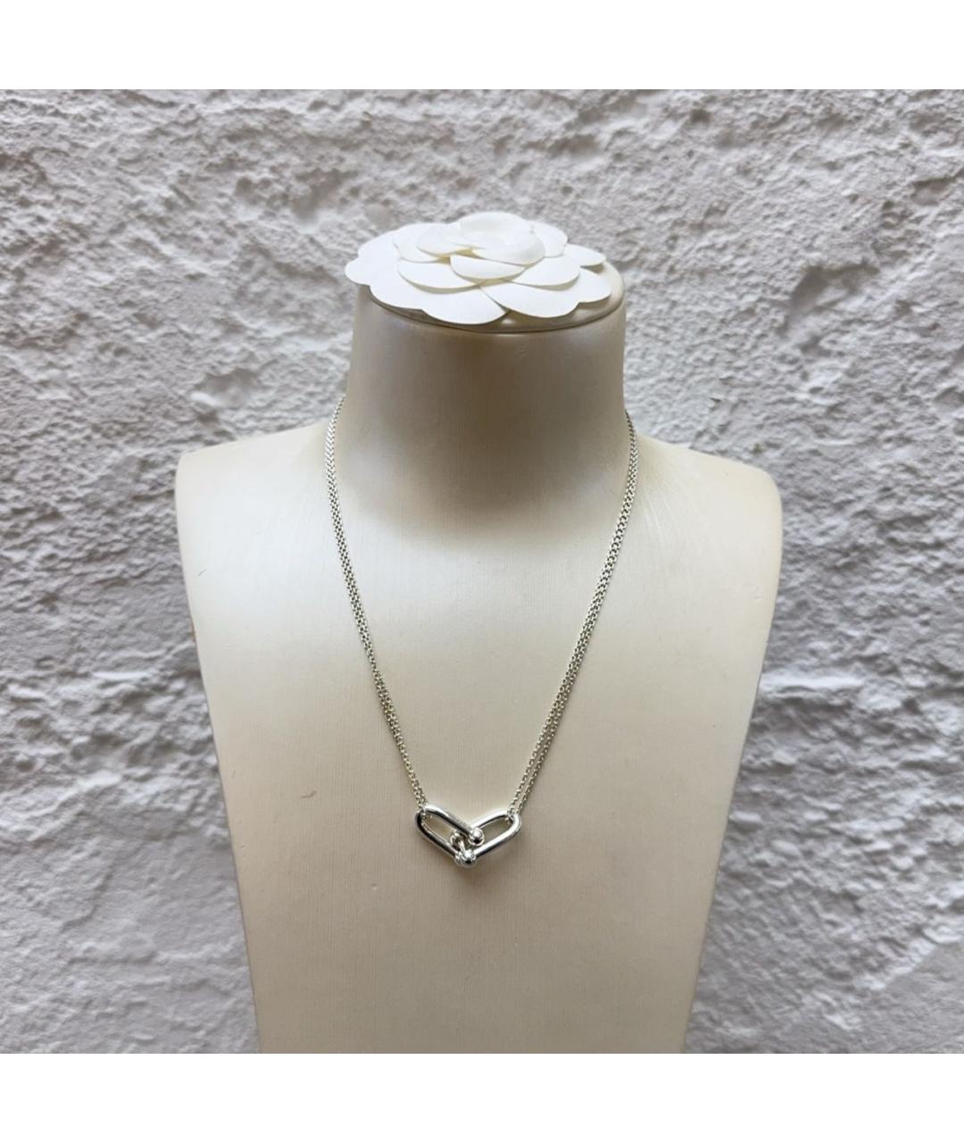 TIFFANY&CO Серебряное колье, фото 6