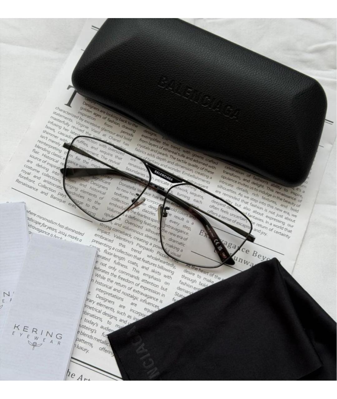 BALENCIAGA Серые металлические солнцезащитные очки, фото 2