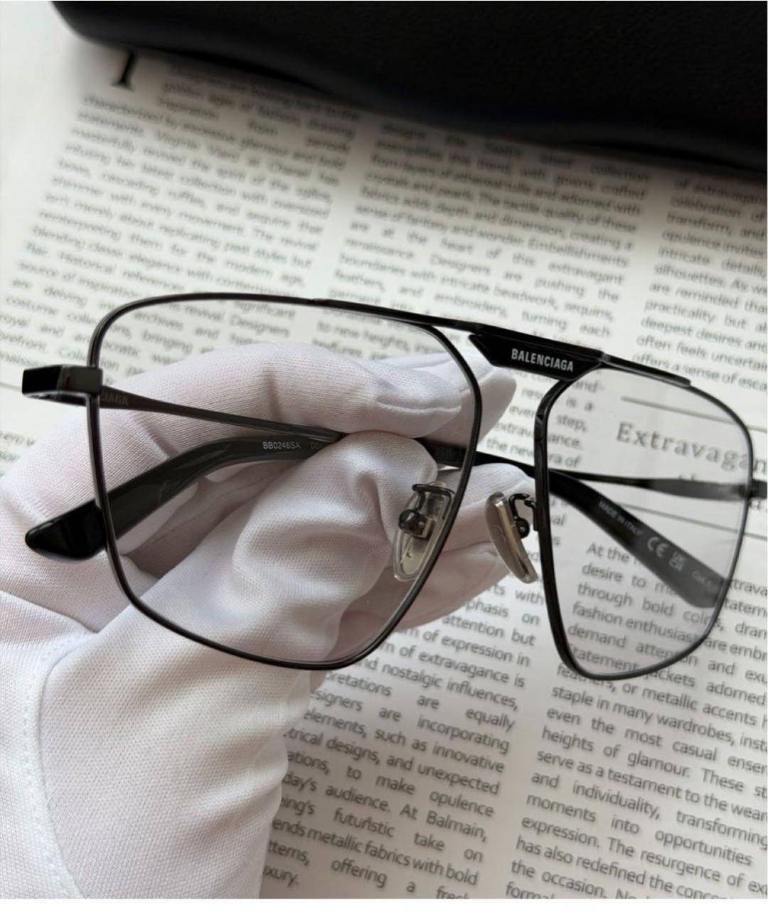 BALENCIAGA Серые металлические солнцезащитные очки, фото 5