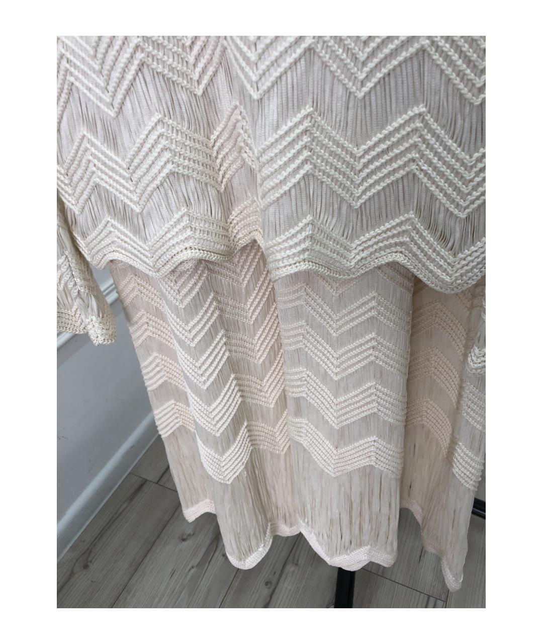 OSCAR DE LA RENTA Белый костюм с юбками, фото 4