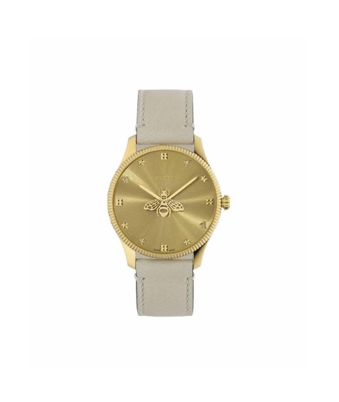 GUCCI Золотые стальные часы, фото 6