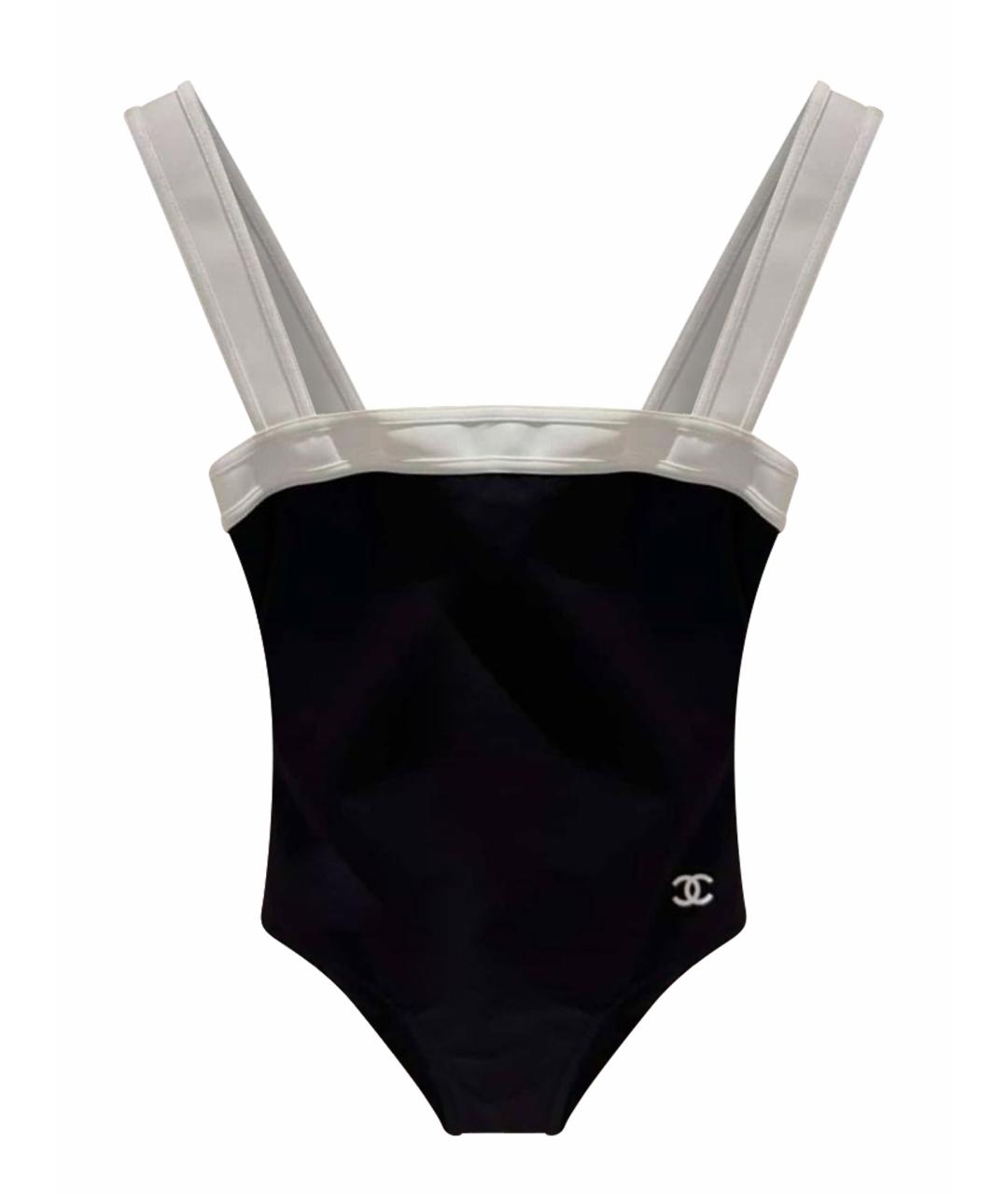 CHANEL Черный купальник, фото 1