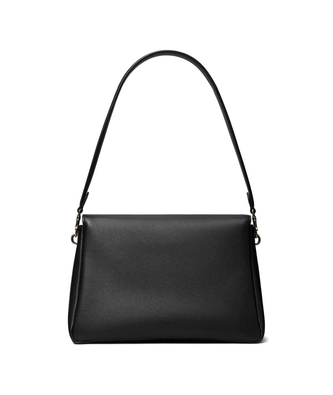 TORY BURCH Черная кожаная сумка через плечо, фото 3