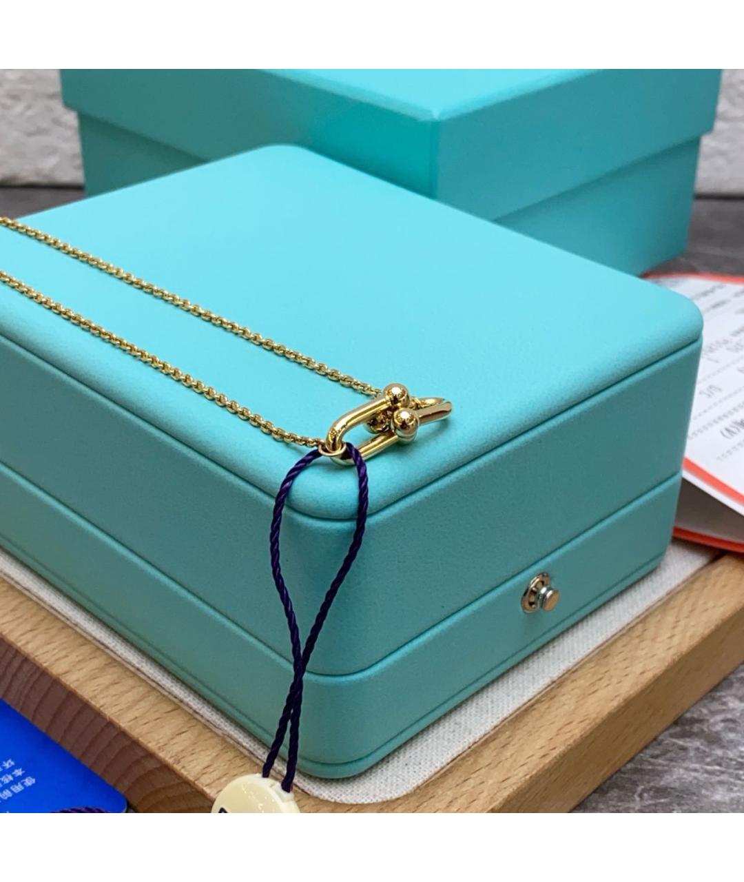 TIFFANY&CO Золотое колье из желтого золота, фото 3