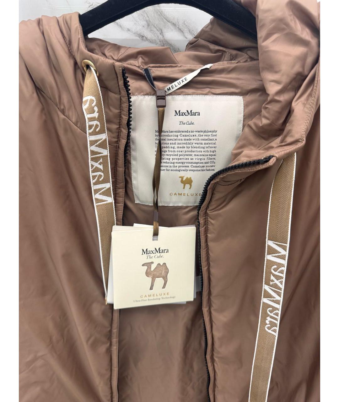 MAX MARA THE CUBE Бежевая куртка, фото 3