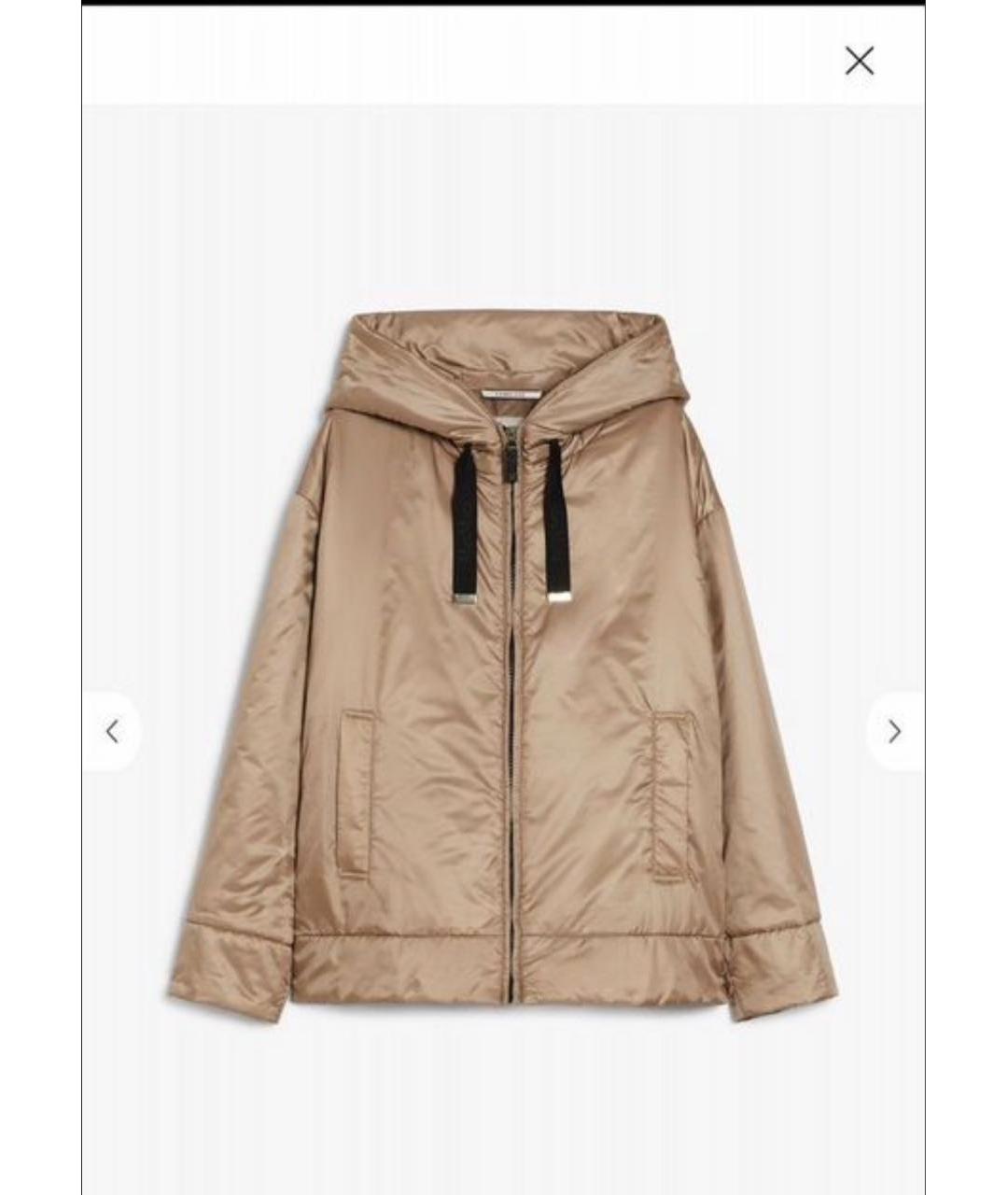 MAX MARA THE CUBE Бежевая куртка, фото 5
